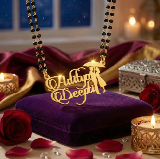 Couple Name Pendant